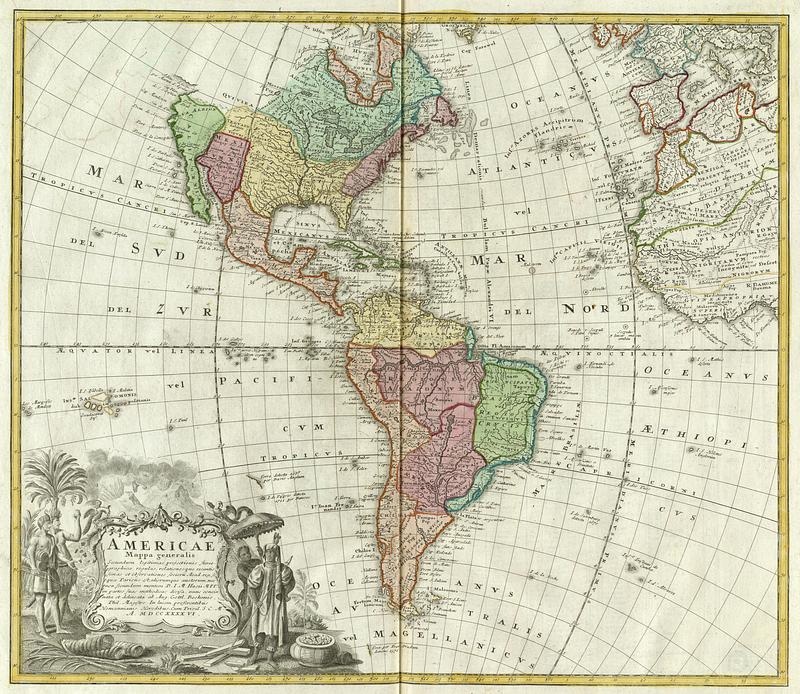 Americae mappa generalis