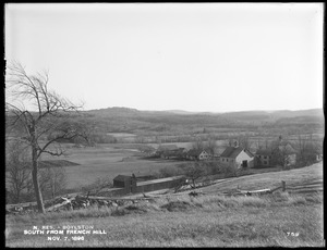 Wachusett Reservoir, south from French Hill, Boylston, Mass., Nov. 7, 1896