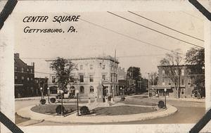 Center Square, souvenir view, Gettysburg, PA