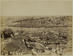 Panoramic view of the Golden Horn