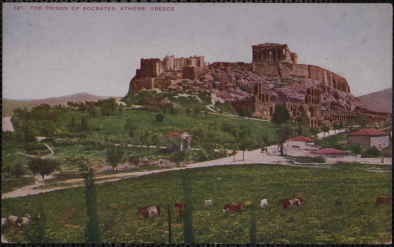 The prison of Socrates, Athens, Greece