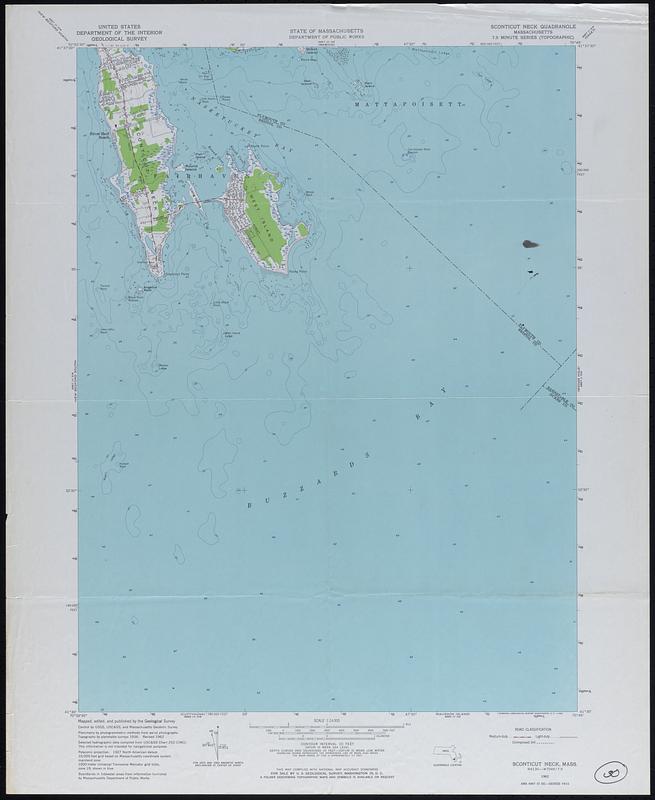 Sconticut Neck Quadrangle Massachusetts
