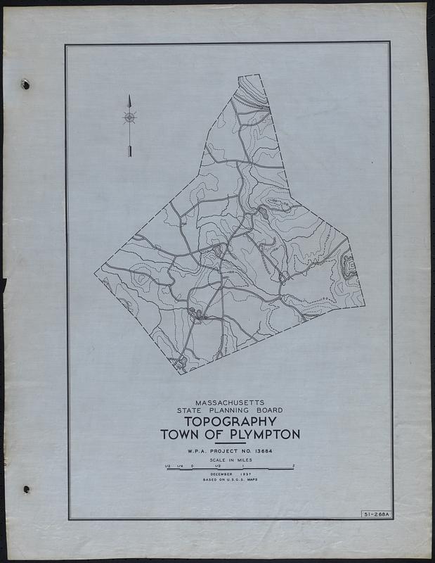 Topography Town of Plympton Digital Commonwealth