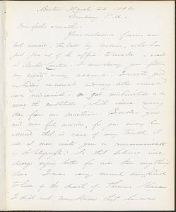 Letter from John D. Long to Zadoc Long and Julia D. Long, March 26, 1866