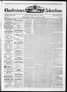 Charlestown Advertiser, January 14, 1860