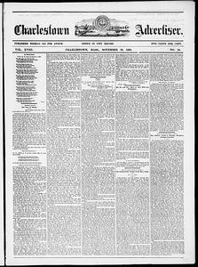 Charlestown Advertiser, November 28, 1868