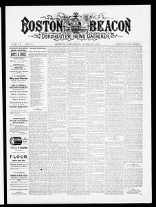The Boston Beacon and Dorchester News Gatherer, April 29, 1882