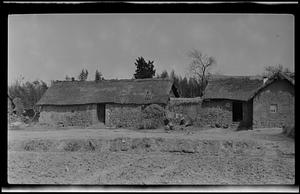 Mud buildings thatched with hay, near campus Southeastern University
