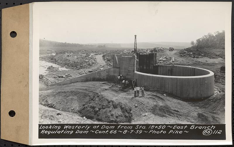 Contract No. 66, Regulating Dams, Middle Branch (New Salem), and East ...