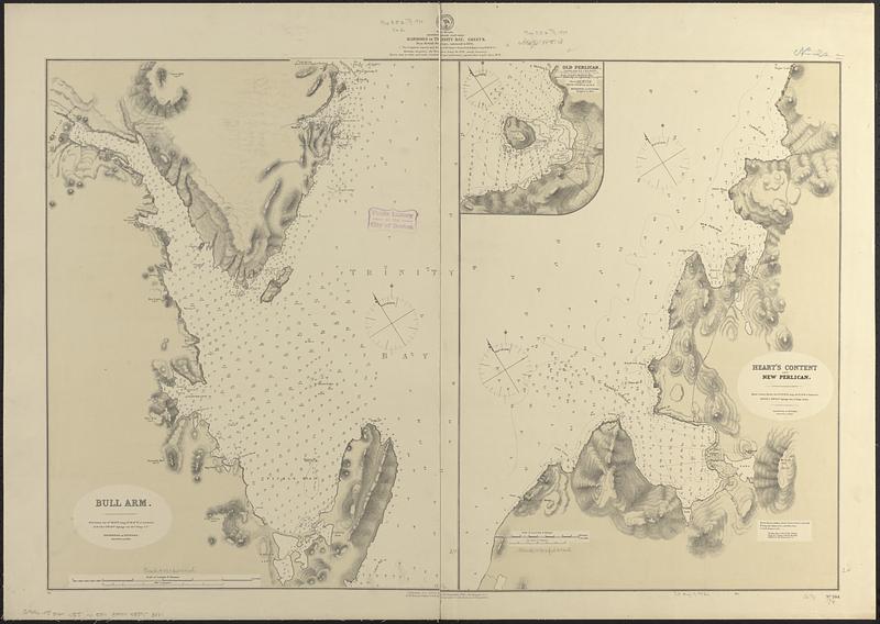 Newfoundland, east coast, harbors in Trinity Bay, sheet II