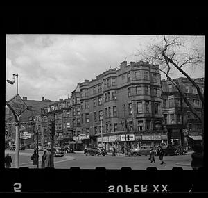 Intersection of Columbus Avenue and Massachusetts Avenue, Boston, Massachusetts