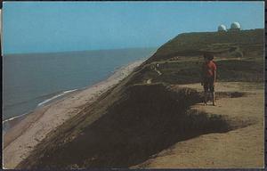 Along the ocean in Truro on Cape Cod