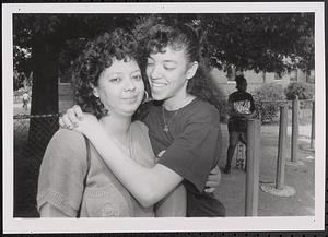 Giselle and her mother