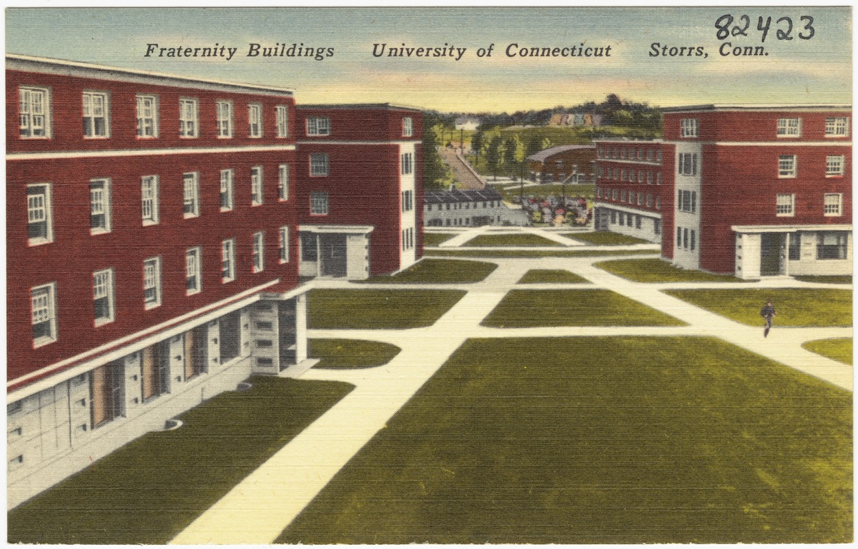 Fraternity Buildings, University of Connecticut, Storrs, Conn.
