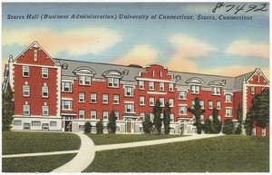 Storrs Hall (Business Administration), University of Connecticut, Storrs, Conn.