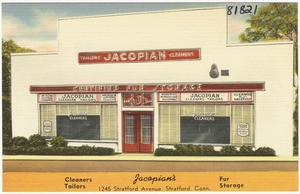 Jacopian's. Cleaners, 1245 Stratford Avenue, Stratford, Conn.