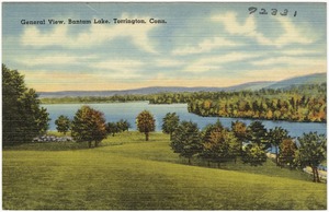 General view, Bantam Lake, Torrington, Conn.