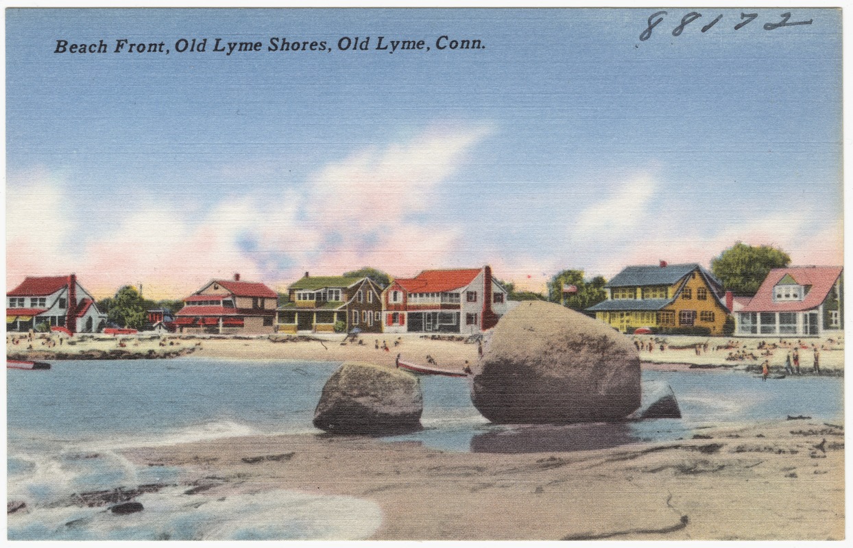 Beach front, Old Lyme shores, Old Lyme, Conn.