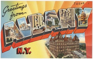 Greetings from Albany N. Y.