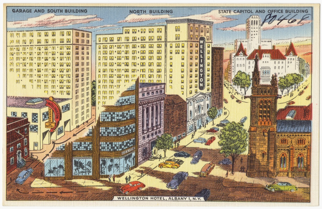 Wellington Hotel, Albany 1, N. Y.