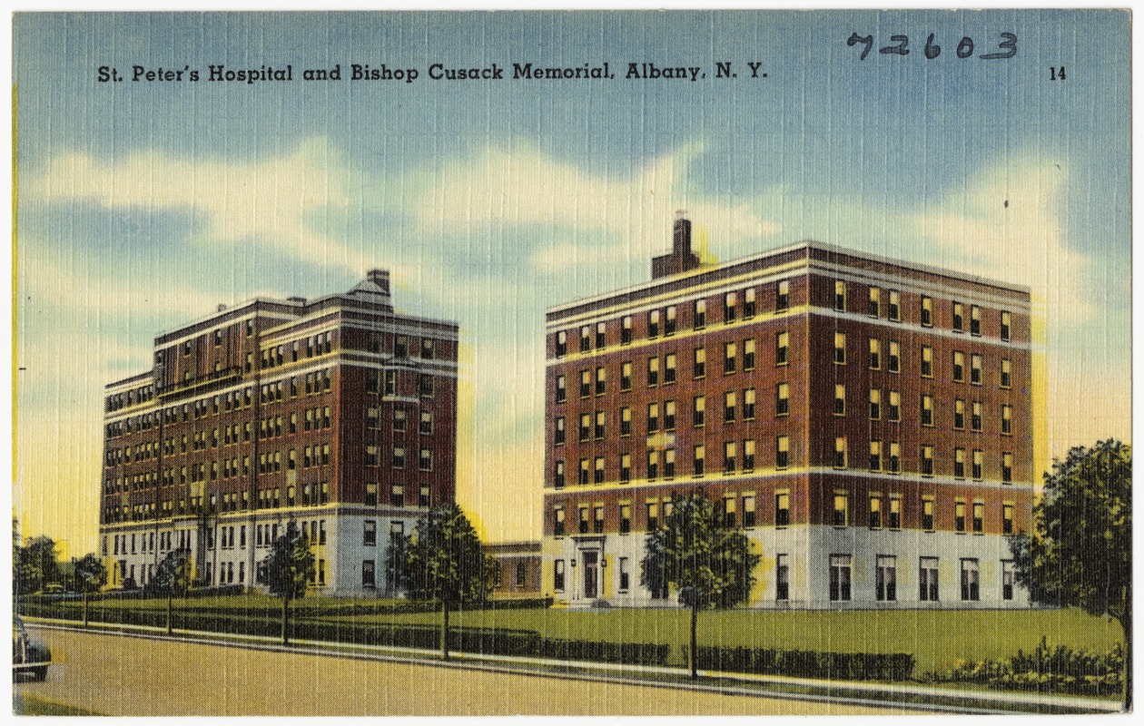 St. Peter's Hospital and Bishop Cusack Memorial, Albany, N. Y.