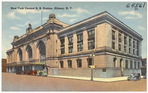 New York Central R. R. Station, Albany, N. Y.