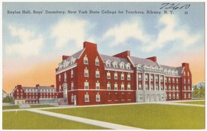 Sayles Hall, boys' dormitory, New York State College for Teachers, Albany, N. Y.