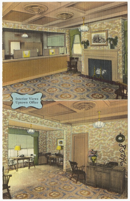 Interior views, Uptown Office