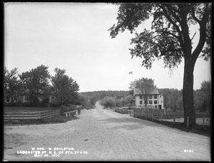 Wachusett Reservoir, Lancaster Street, northeast of station 27+00, West Boylston, Mass., May 25, 1900