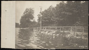 Distribution Department, Low Service Spot Pond Reservoir, Pond Street shore, northwest of Old Pepe's Cove, Stoneham, Mass., Jul. 1898