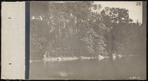 Distribution Department, Low Service Spot Pond Reservoir, Spring Cove (from Melrose Pumping Station pier), Stoneham, Mass., Jul. 1898