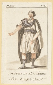 Costume De Mr. Chéron- Role d'Oedipe à Colone