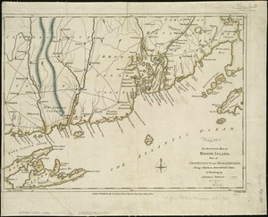 An accurate map of Rhode Island, part of Connecticut and Massachusets, shewing Admiral Arbuthnot's station in blocking up Admiral Ternay