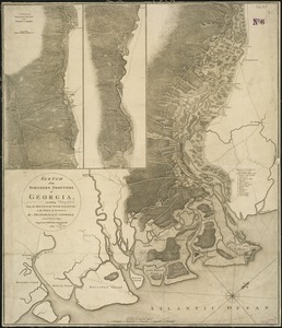 Sketch of the northern frontiers of Georgia, extending from the mouth of the River Savannah to the town of Augusta