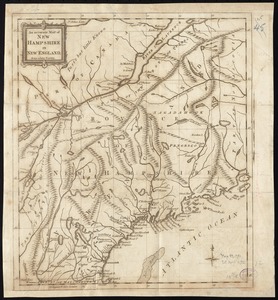 An Accurate map of New Hampshire in New England, from a late survey