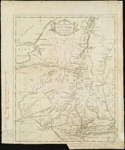 An Accurate map of New York in North America, from a late survey