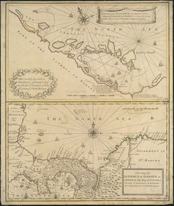 A draft of the Golden & adjacent Islands, with part of ye Isthmus of Darien as it was taken by Capt. Ienefer where ye Scots West-India Company were setteled