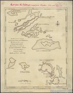 The Dutch islands of St. Eustatia, Saba, and St. Martins ; the French island of St. Bartholomew ; the English islands of St. Christophers, Nevis, and Anguilla ; with the smaller islands and keys adjoining