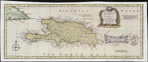 A new & accurate map of the islands of Hispaniola or St. Domingo, and Porto Rico