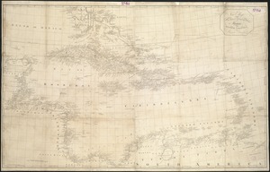 A new map of the West Indies, for the history of the British Colonies