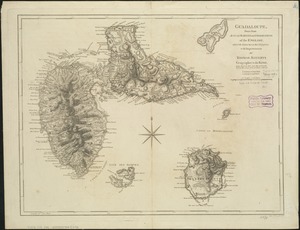 Guadaloupe, done from actual surveys and observations of the English