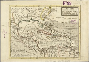 A map of the West-Indies &c. Mexico or New Spain