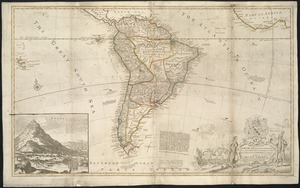 This map of South America, according to the newest and most exact observations