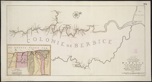 Nieuwe gemeten Kaart van de Colonie de Berbice met der zelver Plantagien en de Namen der Bezitters