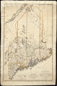 Map of the district of Maine from the latest and best authorities