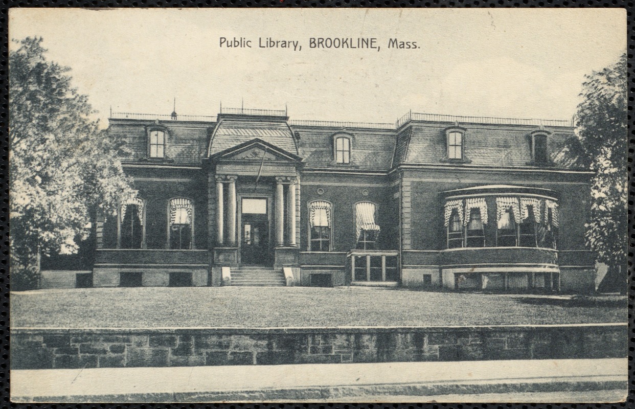 Public Library, Brookline, Mass.