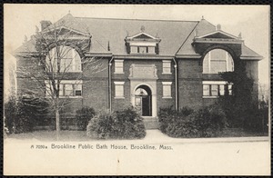 Brookline Public Bath House, Brookline, Mass.