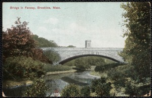 Bridge in Fenway, Brookline, Mass.