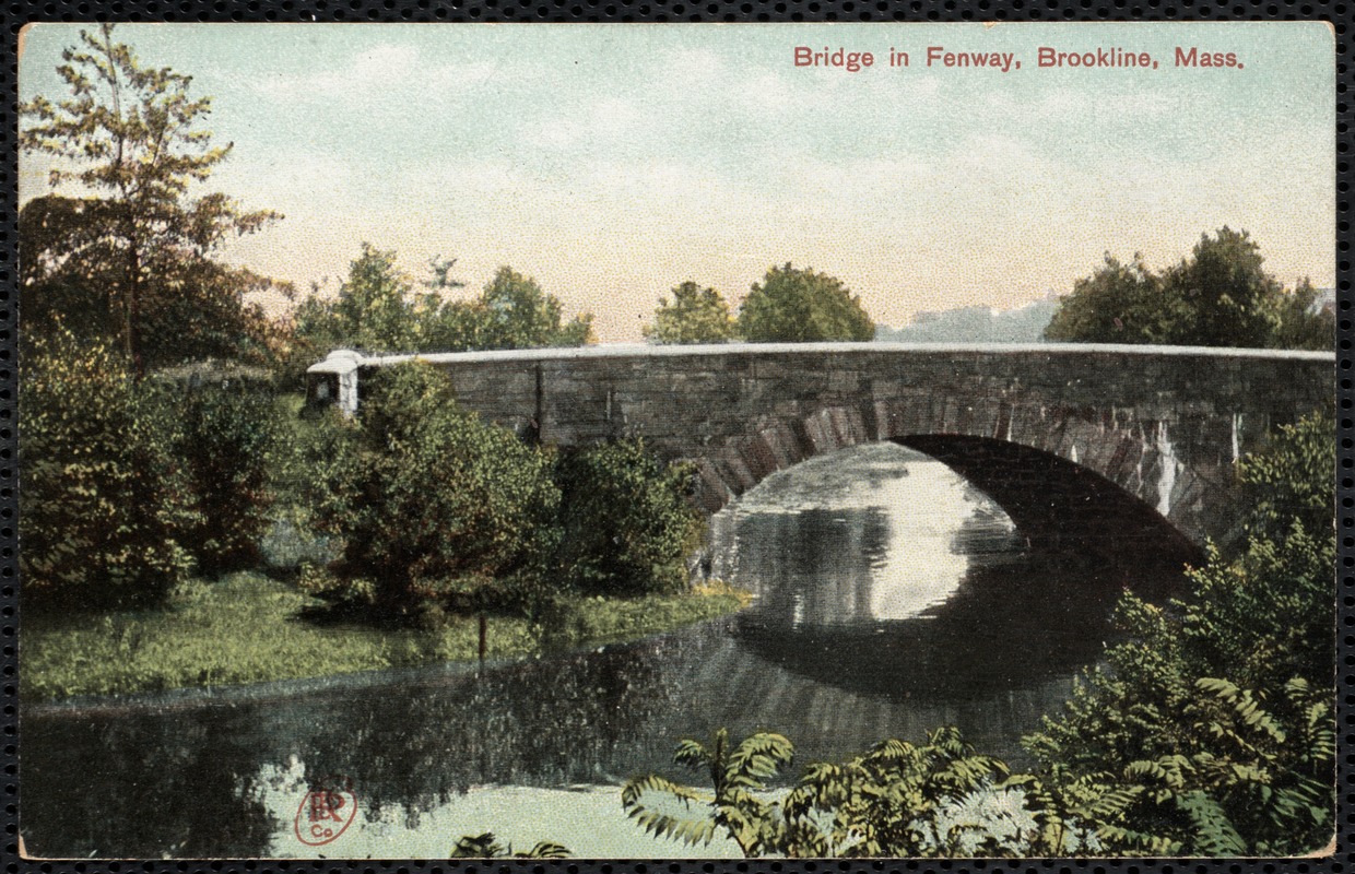 Bridge in Fenway, Brookline, Mass.