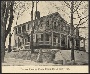 Deacon Timothy Corey house, 808 Washington St.